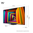 LG 75UT91003LA UHD 4K Smart TV 2024