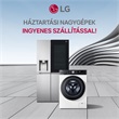 LG háztartási nagygépek ingyen szállítással