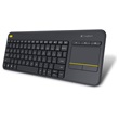 Logitech Wireless Touch Keyboard K400 Plus (magyar billentyűzet kiosztású)