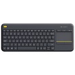 Logitech Wireless Touch Keyboard K400 Plus (magyar billentyűzet kiosztású)
