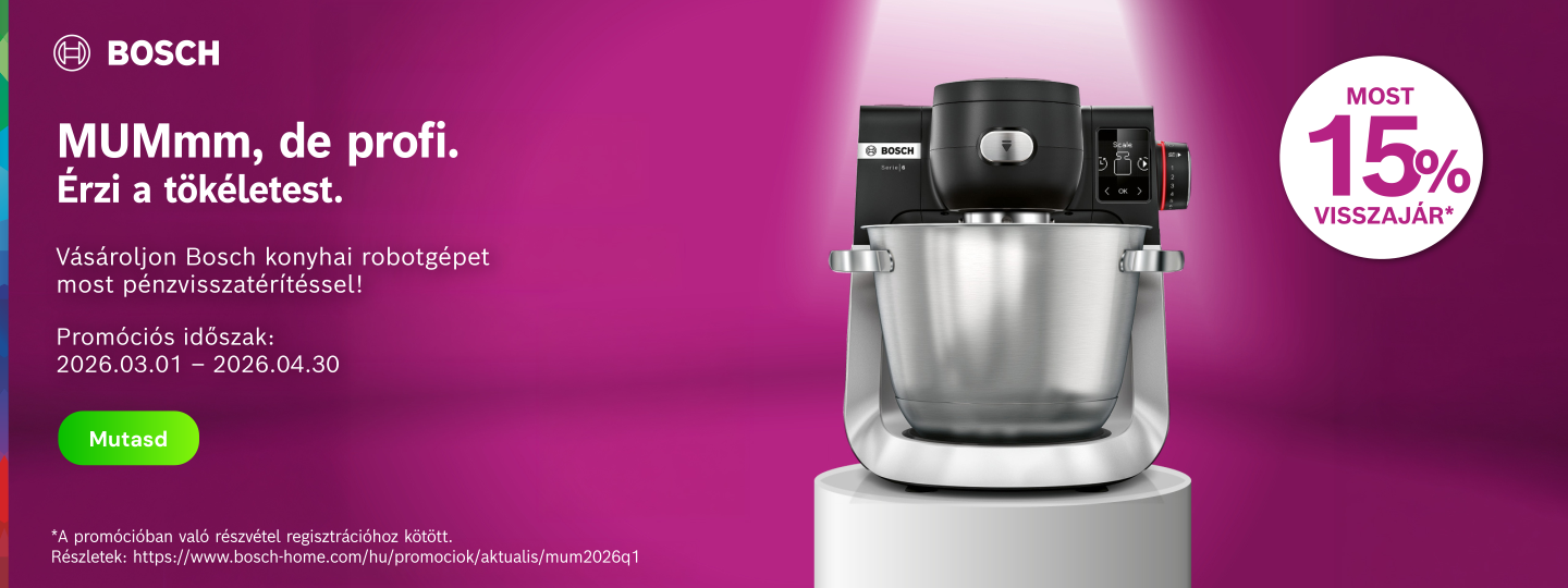 Bosch MUM robotgépek -15%