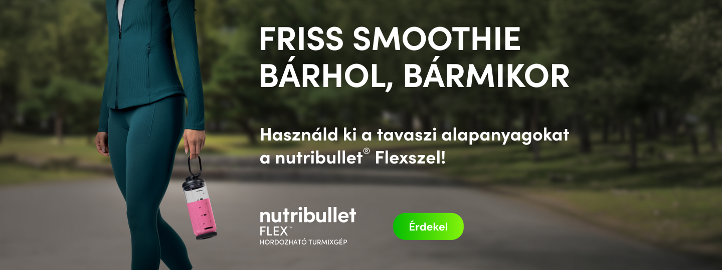 Nutribullet Flex – hordozható turmixgép