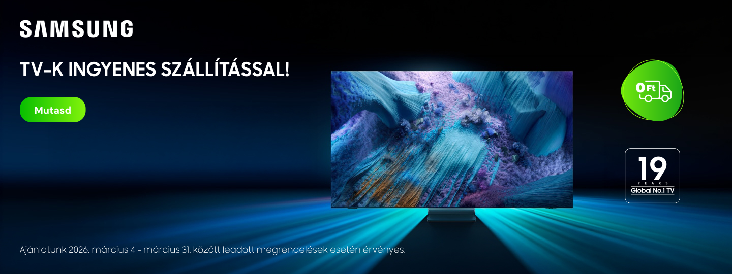Samsung TV ingyen szállítás