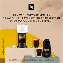 12.000 Ft értékű Nespresso kávékapszula utalvány