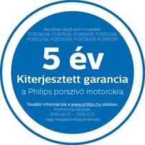 5 év kiterjesztett garancia