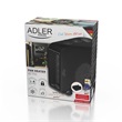 Adler AD7725 hősugárzó, fekete