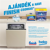 Ajándék 6 havi Finish csomag