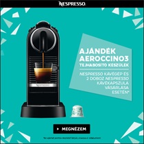 Ajándék Aeroccino3 tejhabosító 