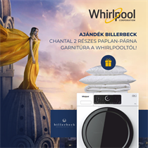 Ajándék Billerbeck Chantal paplan-párna garnitúra a Whirlpooltól!