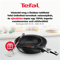 Ajándék TEFAL Ingenio rozsdamentes acél sültfordító