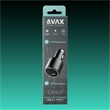 Avax CC680B 140W USB-C, USB-A autós töltő