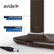 Avide ABLDL-OLC-6W-BR Asztali led lámpa