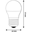 Avide ABMG27NW-6.5W LED Globe Mini G45 6.5W E27 NW