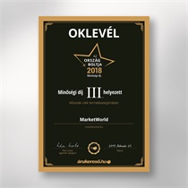 Az Ország Boltja 2018 – Minőségi díjat kaptunk!