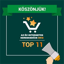 Bekerültünk a TOP 11 kereskedő közé!