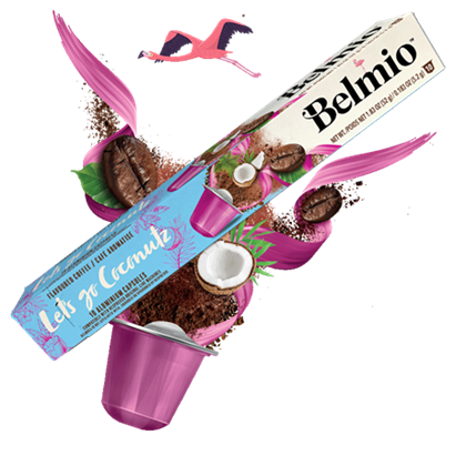 Belmio BLIO31582 Let`s Go Coconutz Nespresso kompatibilis kapszula