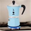 Bialetti 5042 RAINBOW kotyogós kávéfőző, 3 személyes