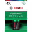 Bosch 6LR61SA1B00 szuper alkáli elem 9V 1db