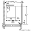 Bosch DFS067A51 beépíthető páraelszívó