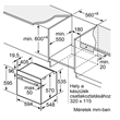 Bosch HBA272BB3 beépíthető sütő