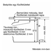Bosch HBA574BB3 beépíthető sütő
