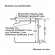 Bosch HBG539EB3 beépíthető sütő