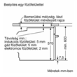 Bosch HBG557EB3 beépíthető sütő