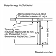 Bosch HBG578EB3 beépíthető sütő