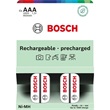 Bosch HR03B4P95000 tölthető elem 4db AAA 950mAH