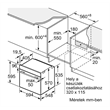 Bosch HRG578CB7 beépíthető sütő