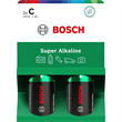 Bosch LR14SA2B00 szuper alkáli elem C 2db