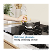 Bosch PGH6B5K90 beépíthető gázfőzőlap