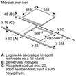Bosch PKE645BA2E Serie 4 beépíthető üvegkerámia főzőlap