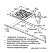 Bosch PPH6A6I10 beépíthető gázfőzőlap