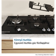 Bosch PRP6A6H40 beépíthető gázfőzőlap