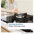 Bosch PRP6A6H40 beépíthető gázfőzőlap