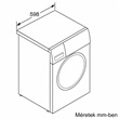 Bosch WAX32M41BY elöltöltős mosógép