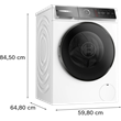 Bosch WGB24410BY elöltöltős mosógép