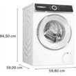 Bosch WGH256A0BY elöltöltős mosógép