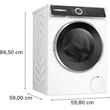 Bosch WGH256A6BY elöltöltős mosógép