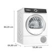 Bosch WQH246D3BY hőszivattyús szárítógép