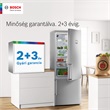 Bosch hűtőkészülékek 2+3 év gyártói garanciával.
