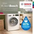 Bosch i-DOS mosógépek most 10% pénzvisszatérítéssel!
