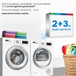 Bosch mosógépek, szárítógépek, mosó-szárítógépek most 2+3 év gyártói garanciával!