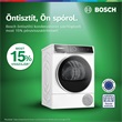Bosch öntisztító kondenzátoros szárítógépek 15% pénzvisszatérítéssel