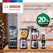 Bosch turmixgépek most 20% pénzvisszatérítéssel!