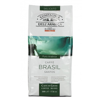 Compagnia dell’Arabica Caffé Brasil Santos szemes kávé, 250g