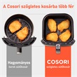 Cosori CP158-AF-RXB Premium forrólevegős sütő, fekete