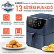 Cosori CP158-AF-RXL Premium forrólevegős sütő, kék