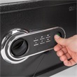 Delight 55583 digitális széf ujjlenyomat olvasóval